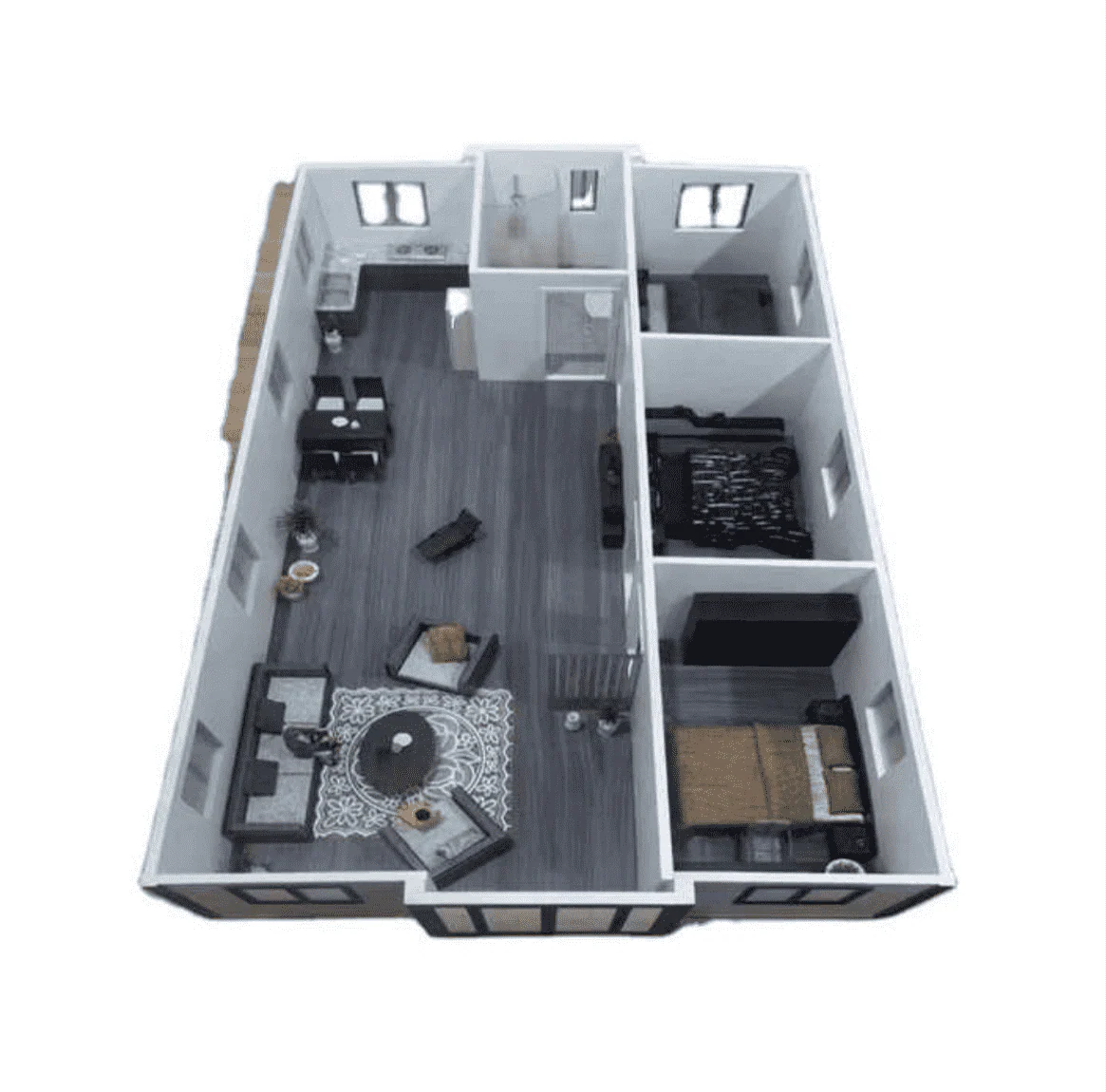 B6 Modern Prefab Home With 3 Bedrooms (800 sq ft) - Image 4