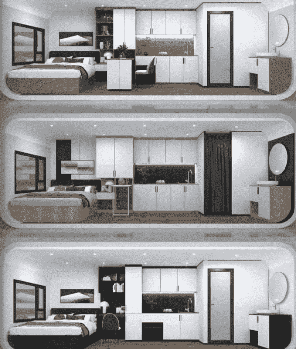GW-180 Pre Built Cabin with Bathroom And Kitchen (137sqft) - Image 3