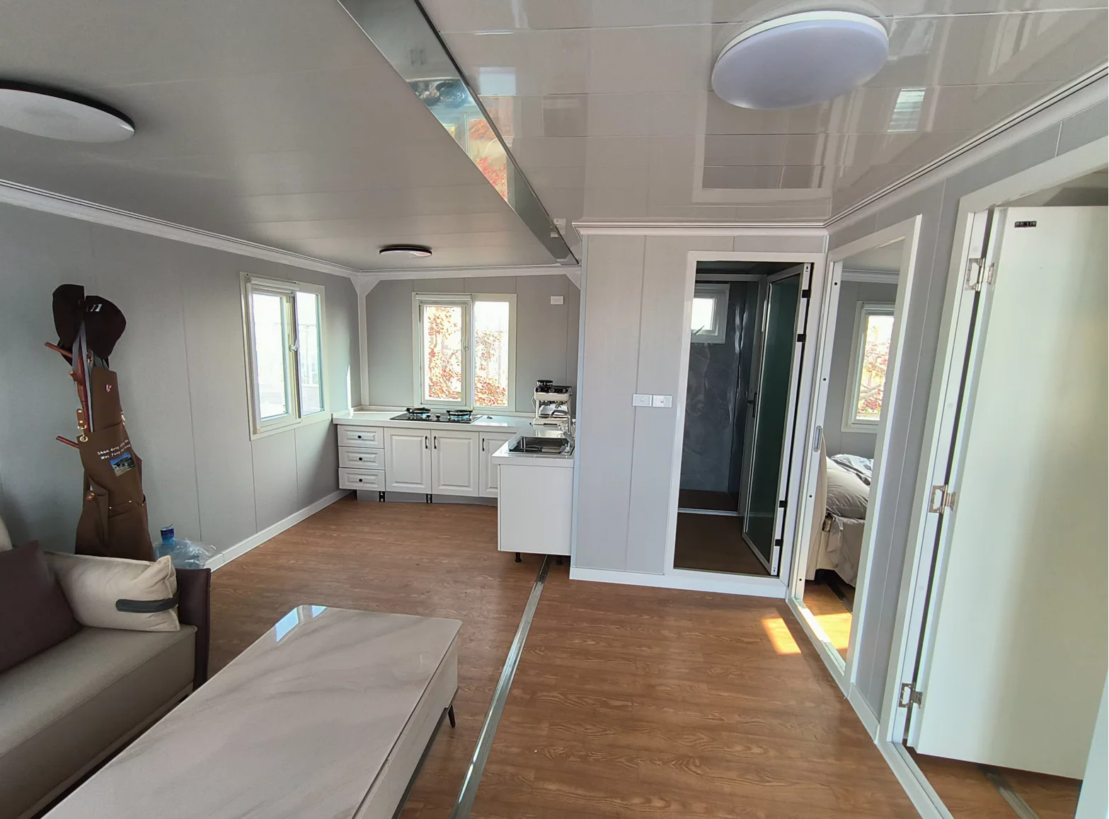 GN-791 Prefab Home With 2 Bedrooms, Kitchen & Bathroom (400 sq ft) - Image 4